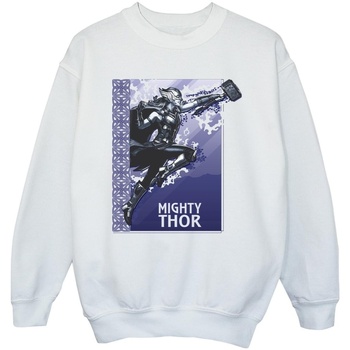 Vêtements Fille Sweats Marvel Thor Love And Thunder Mighty Thor Blanc