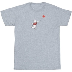 Vêtements Garçon T-shirts manches courtes Disney Winnie The Pooh Balloon Gris