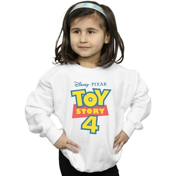 Vêtements Fille Sweats Disney Toy Story 4 Logo Blanc