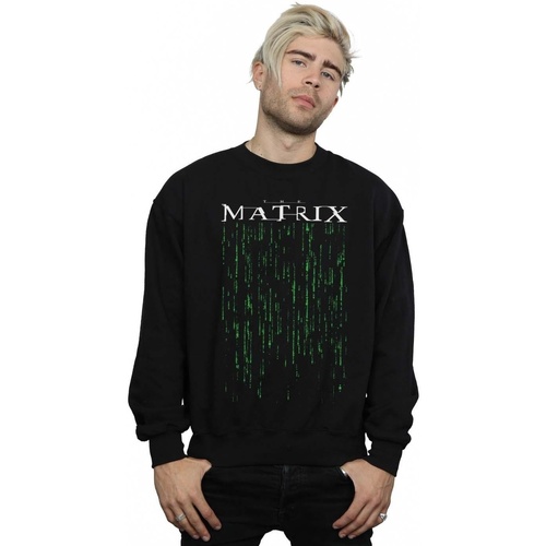 Vêtements Homme Sweats The Matrix Green Code Noir