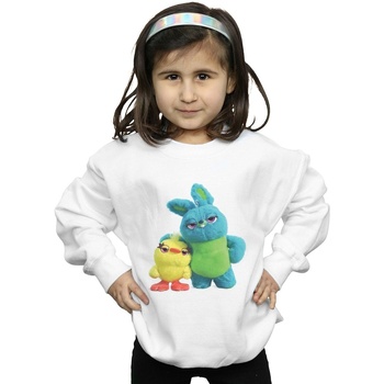 Vêtements Fille Sweats Disney Toy Story 4 Ducky And Bunny Blanc