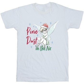 Vêtements Fille T-shirts manches longues Disney Tinker Bell Pixie Dust Blanc