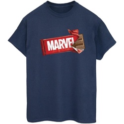 Vêtements Femme T-shirts manches longues Avengers, The (Marvel) Marvel Chocolate Bleu