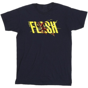 Vêtements Fille T-shirts manches longues Dc Comics The Flash Lightning Dash Bleu