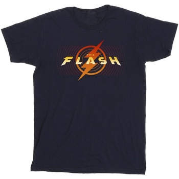 Vêtements Fille T-shirts manches longues Dc Comics The Flash Red Lightning Bleu