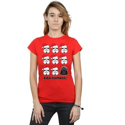 Vêtements Femme T-shirts manches longues Disney Christmas Humbug Rouge