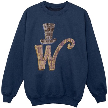 Vêtements Fille Sweats Willy Wonka W Logo Hat Bleu