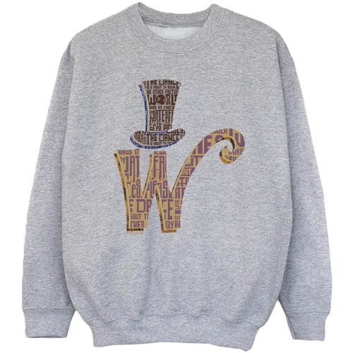 Vêtements Fille Sweats Willy Wonka W Logo Hat Gris