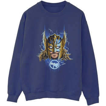 Vêtements Femme Sweats Marvel Thor Love And Thunder Mask Bleu