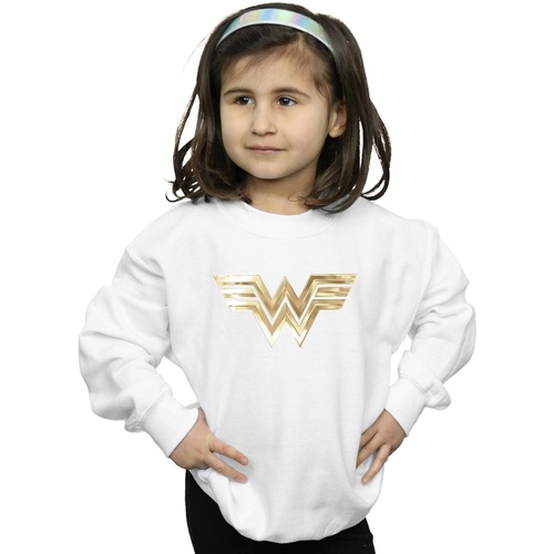 Vêtements Fille Sweats Dc Comics Wonder Woman 84 Gold Emblem Blanc