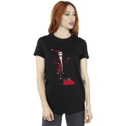 Vêtements Femme T-shirts manches longues Nightmare Before Christmas BI41658 Noir