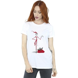 Vêtements Femme T-shirts manches longues Nightmare Before Christmas BI41658 Blanc