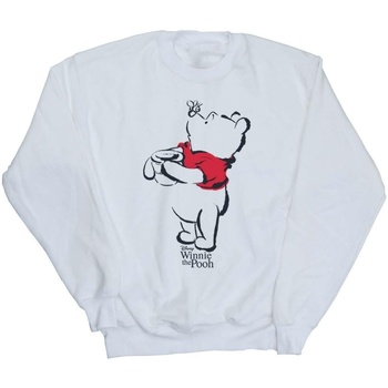 Vêtements Fille Sweats Disney Winnie The Pooh Drawing Blanc