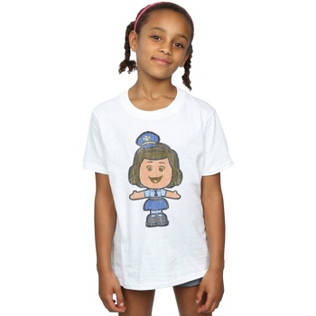 Vêtements Fille T-shirts manches longues Disney Toy Story 4 Classic Giggle McDimples Blanc
