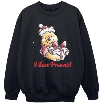 Vêtements Fille Sweats Disney Winnie The Pooh Love Presents Noir