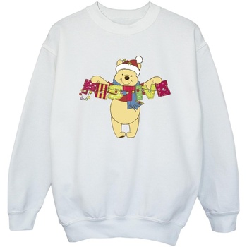 Vêtements Fille Sweats Disney Winnie The Pooh Festive Blanc
