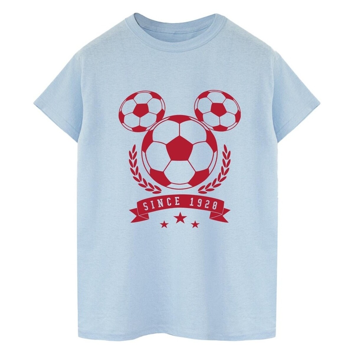 Vêtements Homme T-shirts manches longues Disney Mickey Football Head Bleu