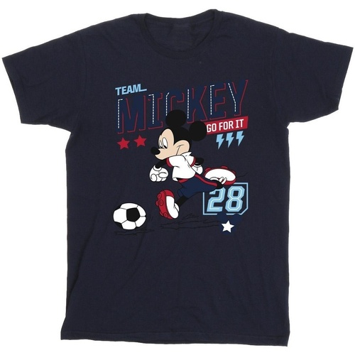 Vêtements Homme T-shirts manches longues Disney BI42040 Bleu