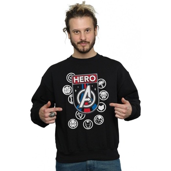 Vêtements Homme Sweats Marvel Hero Badge Noir