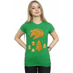 Vêtements Femme T-shirts manches longues Disney Gingerbread Rebels Vert