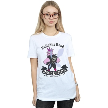 Vêtements Femme T-shirts manches longues Disney Onward Pixie Dusters Rulin' Blanc