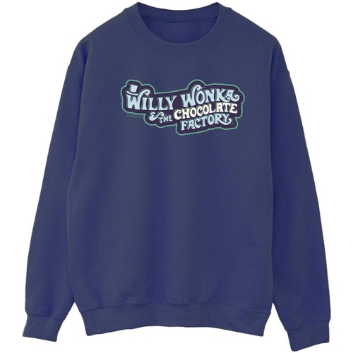 Vêtements Femme Sweats Willy Wonka Chocolate Factory Logo Bleu