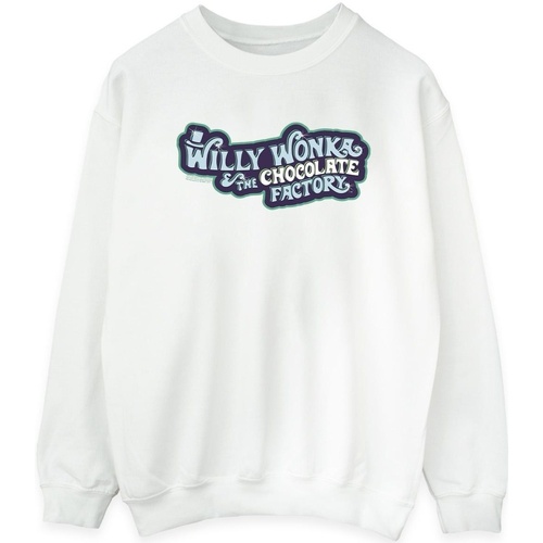 Vêtements Femme Sweats Willy Wonka Chocolate Factory Logo Blanc