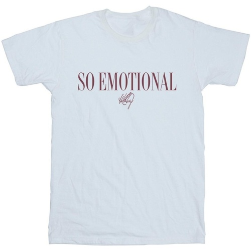 Vêtements Fille T-shirts manches longues Whitney Houston So Emotional Blanc