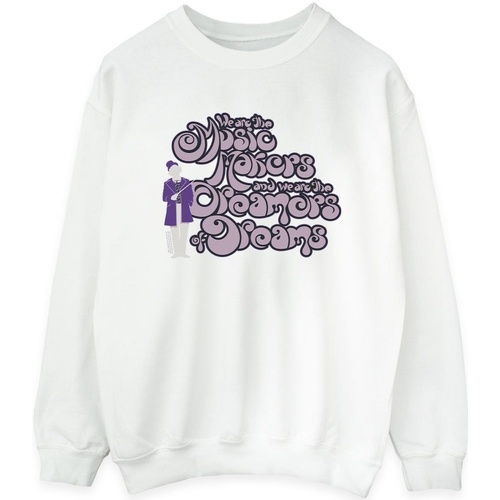 Vêtements Femme Sweats Willy Wonka Dreamers Text Blanc