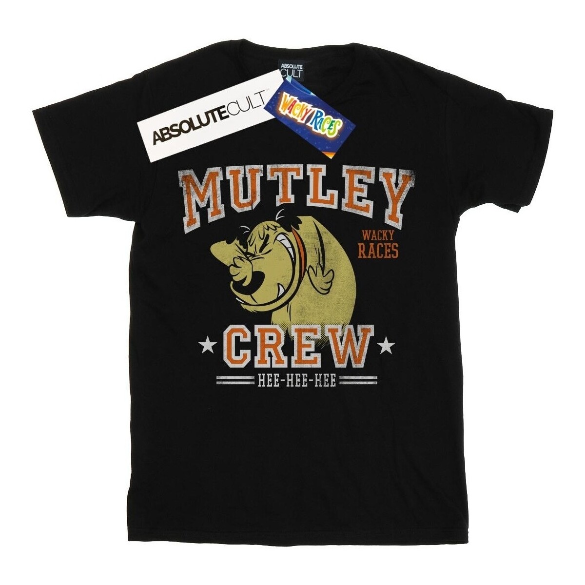 Vêtements Fille T-shirts manches longues Wacky Races Mutley Crew Noir