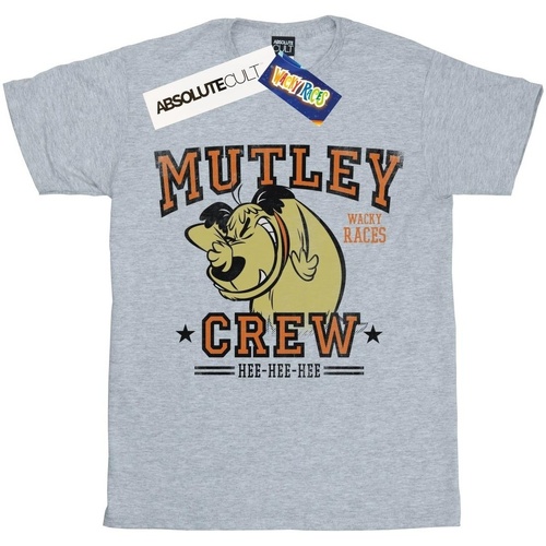 Vêtements Fille T-shirts manches longues Wacky Races Mutley Crew Gris