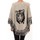 Vêtements Femme Gilets / Cardigans Barcelona Moda Poncho 73017004 gris Gris