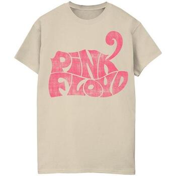 Vêtements Femme T-shirts manches longues Pink Floyd Retro Logo Multicolore