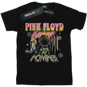 Vêtements Femme T-shirts manches longues Pink Floyd Live At Pompeii Noir