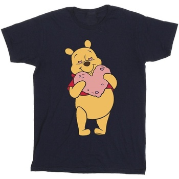 Vêtements Fille T-shirts manches longues Disney Winnie The Pooh Heart Eyes Bleu