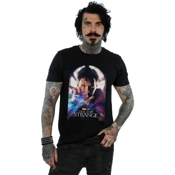 Vêtements Homme T-shirts manches longues Marvel Studios Doctor Strange Poster Noir