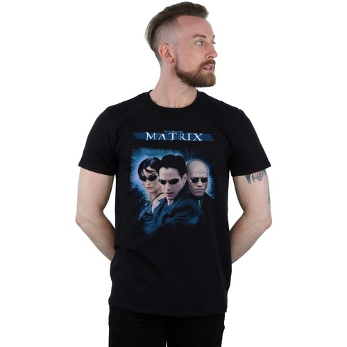 Vêtements Homme T-shirts manches longues The Matrix Code Group Noir