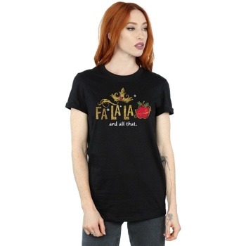 Vêtements Femme T-shirts manches longues Disney Princess Snow White FaLaLa And All That Noir