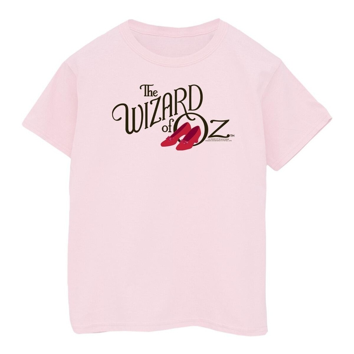 Vêtements Fille T-shirts manches longues The Wizard Of Oz Ruby Slippers Logo Rouge