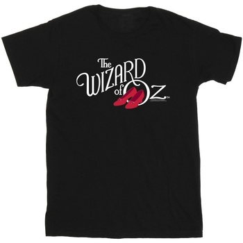 Vêtements Fille T-shirts manches longues The Wizard Of Oz Ruby Slippers Logo Noir
