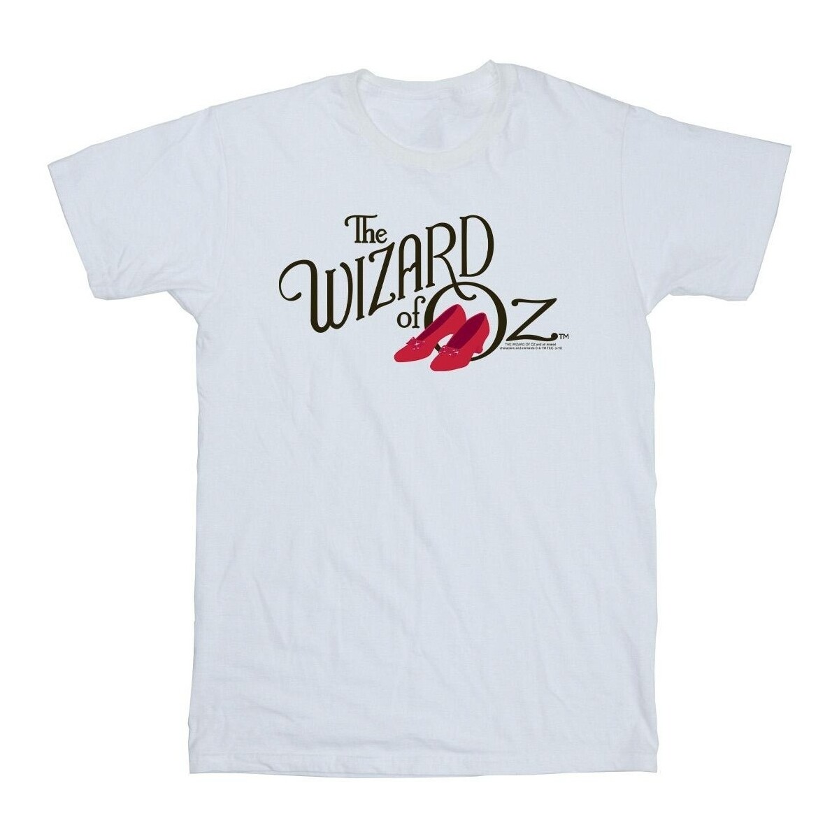 Vêtements Fille T-shirts manches longues The Wizard Of Oz Ruby Slippers Logo Blanc