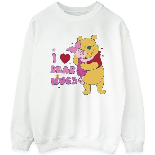Vêtements Femme Sweats Disney Winnie The Pooh Mum Best Hugs Blanc