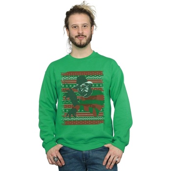 Vêtements Homme Sweats A Nightmare On Elm Street Christmas Fair Isle Vert