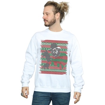 Vêtements Homme Sweats A Nightmare On Elm Street Christmas Fair Isle Blanc