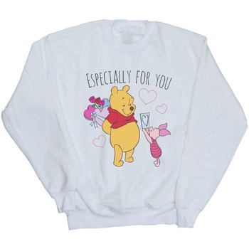 Vêtements Femme Sweats Disney Winnie The Pooh Piglet Valentines Gift Blanc