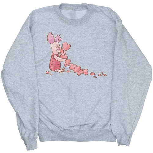 Vêtements Femme Sweats Disney Winnie The Pooh Piglet Chain Of Hearts Gris