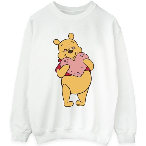 Vêtements Femme Sweats Disney Winnie The Pooh Heart Eyes Blanc