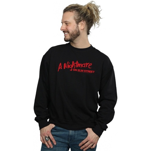 Vêtements Homme Sweats A Nightmare On Elm Street Red Logo Noir