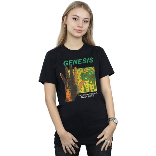 Vêtements Femme T-shirts manches longues Genesis Suivi de commande Noir