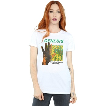 Vêtements Femme T-shirts manches longues Genesis Invisible Touch Tour Blanc